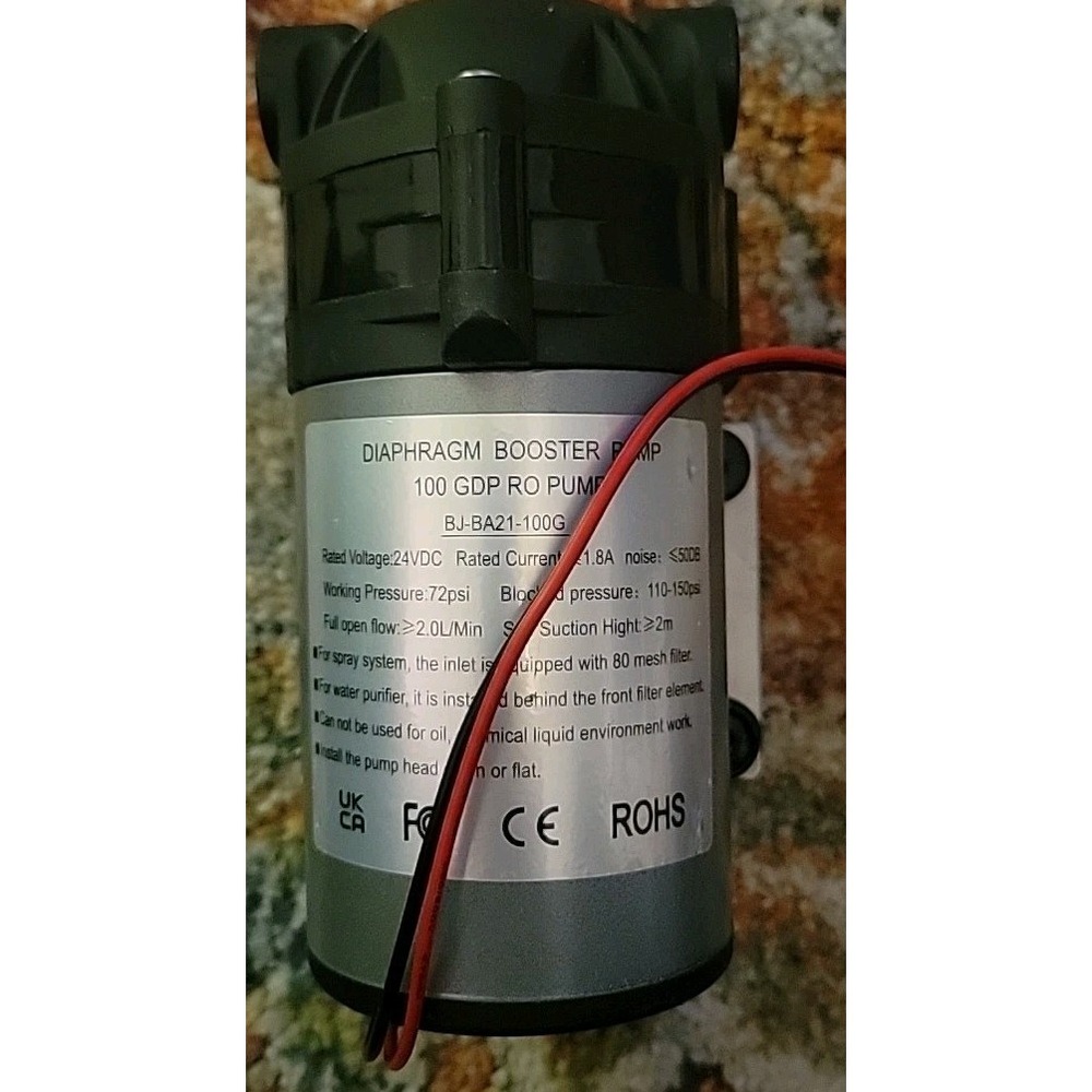 10025 DC PUMP MOTOR  Diaphragm Booster Pump - 24DC Bj-ba21-100g‎